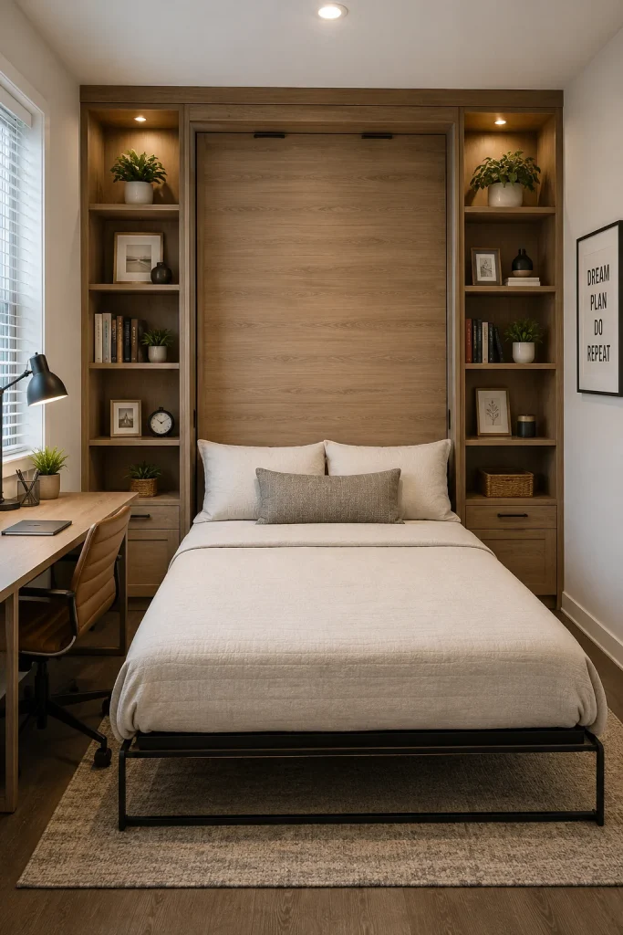 Add a Pegboard for Bedroom Organization