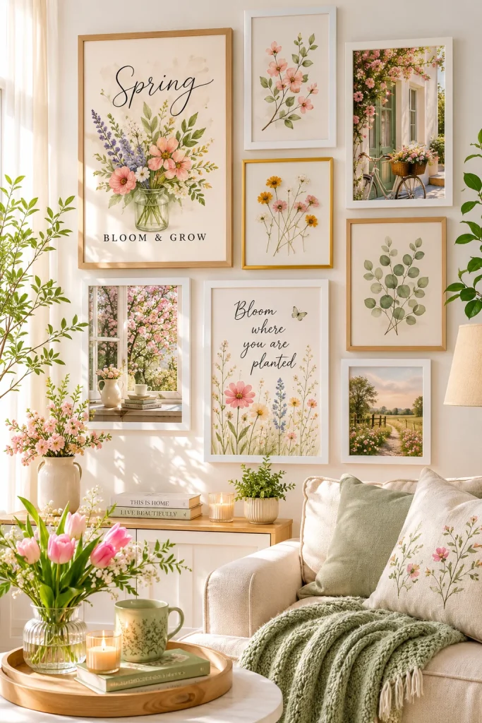 Try a Pastel Gallery Wall