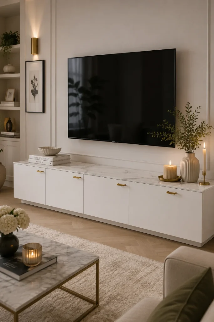 Besta with Marble Effect Top Panel