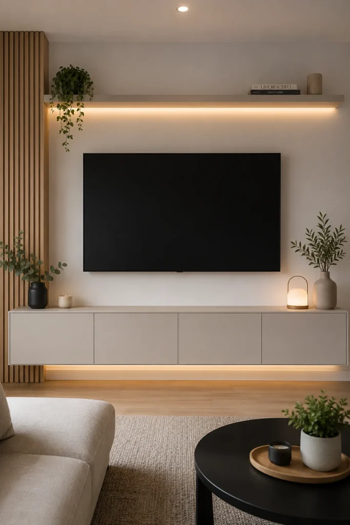 Besta with Clean Cable Management