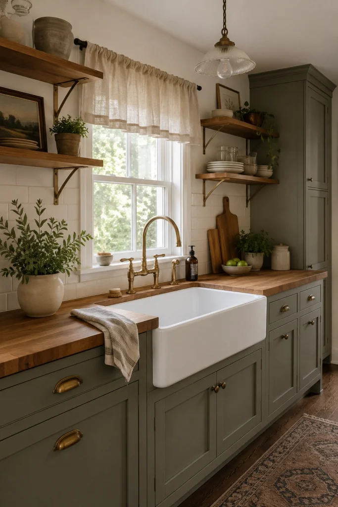 32 Best Small Galley Kitchen Remodel Ideas to Maximize Space 20 20. Install a Farmhouse Sink for Style and Function