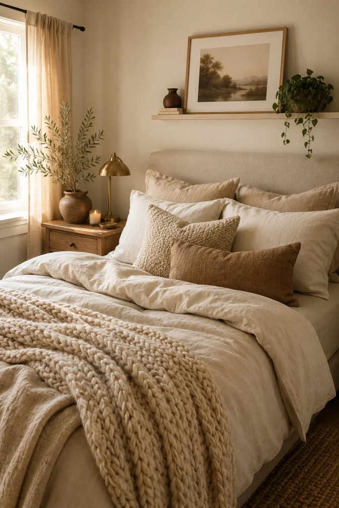 Layer Bedding for a Cozy and Styled Look