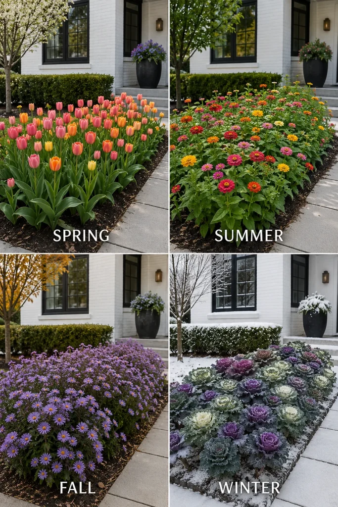 Seasonal Rotation Garden That Changes Through the Year