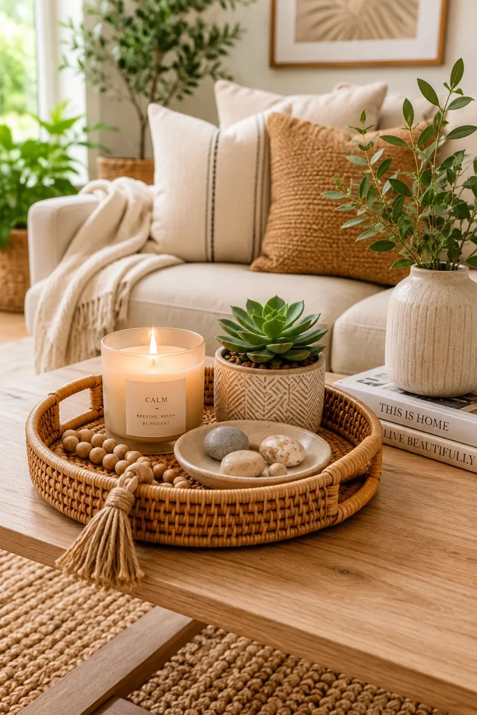 32 Spring Home Decor Ideas for a Fresh Stylish Seasonal Look 21 Use Wicker and Rattan Accessories