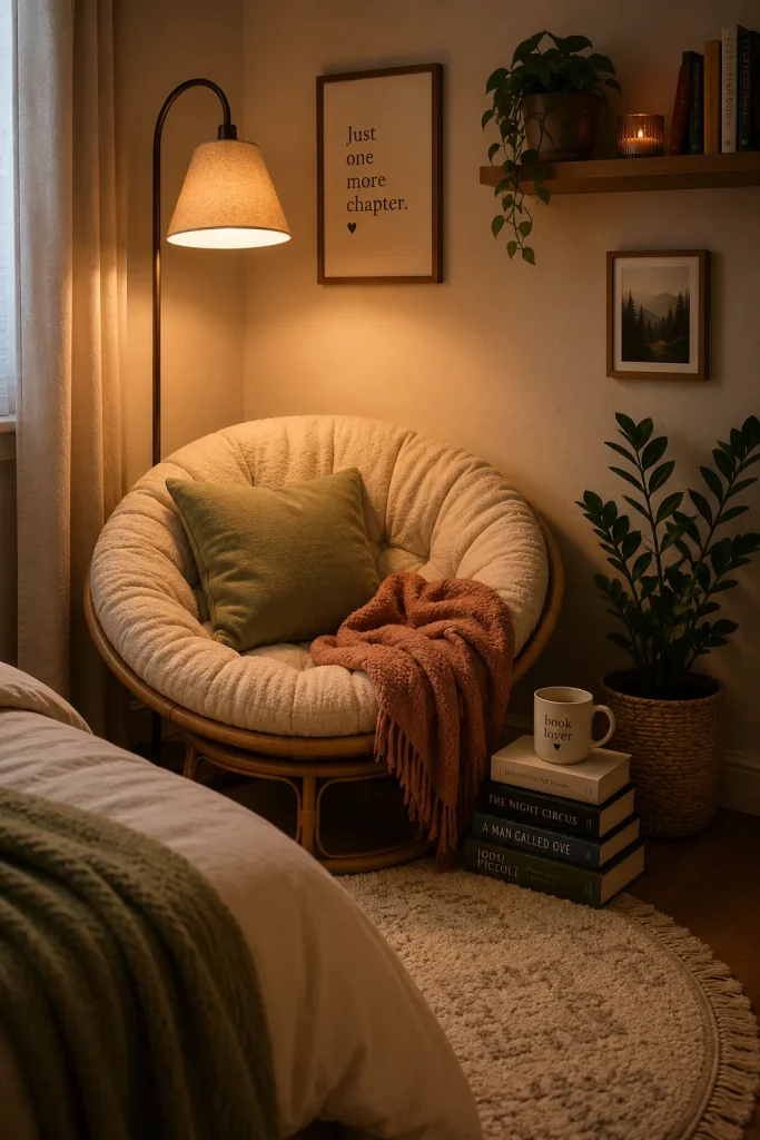 Create a Reading Nook in a Corner
