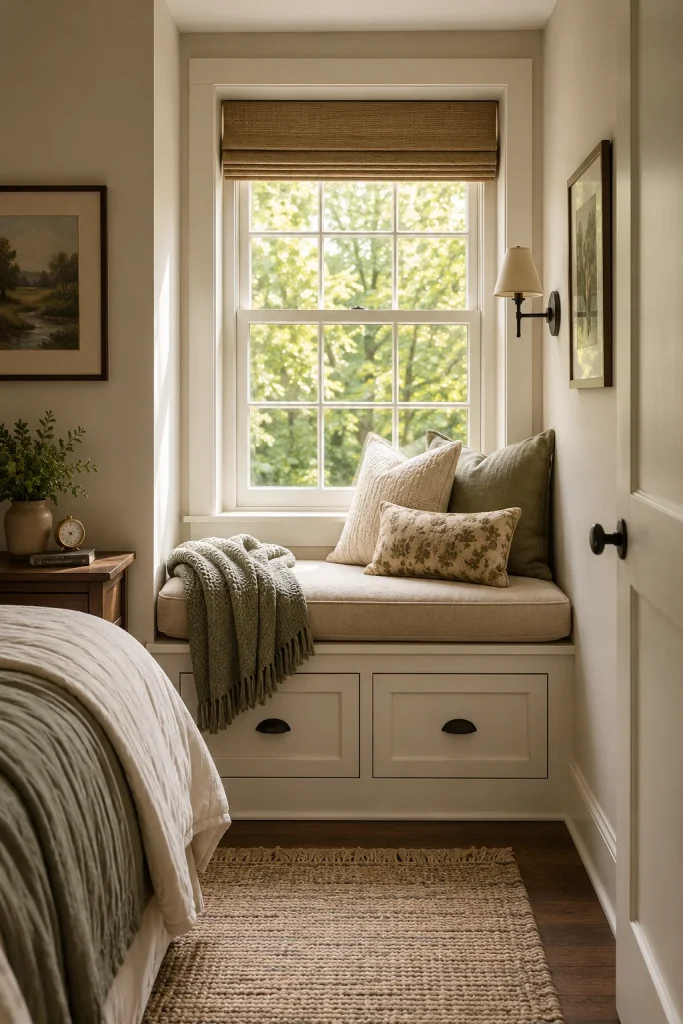 Add Window Seating With Hidden Storage