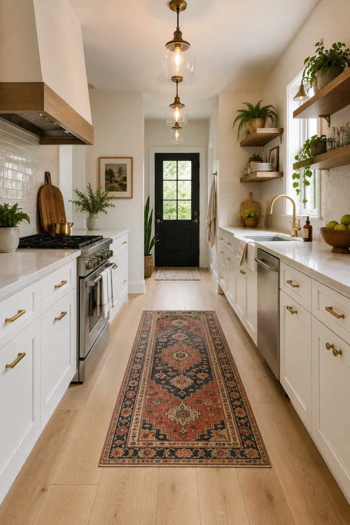 32 Best Small Galley Kitchen Remodel Ideas to Maximize Space 27 Refinish or Replace Old Flooring