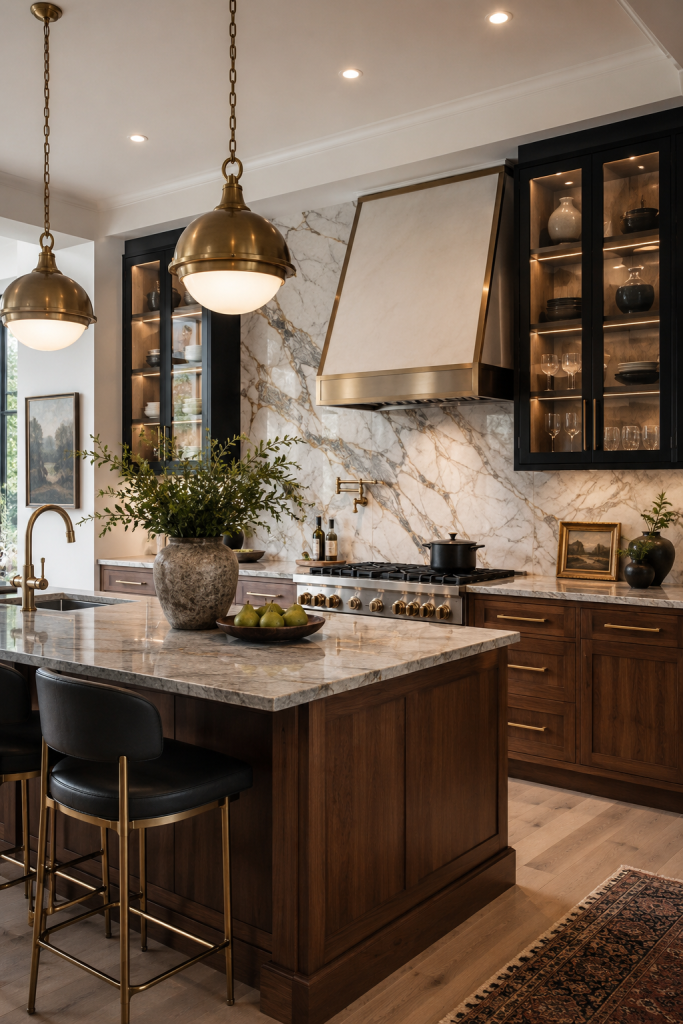 29 Modern Luxury Kitchen Ideas for Small Space Designs 29 Custom Kitchen With Mixed Materials