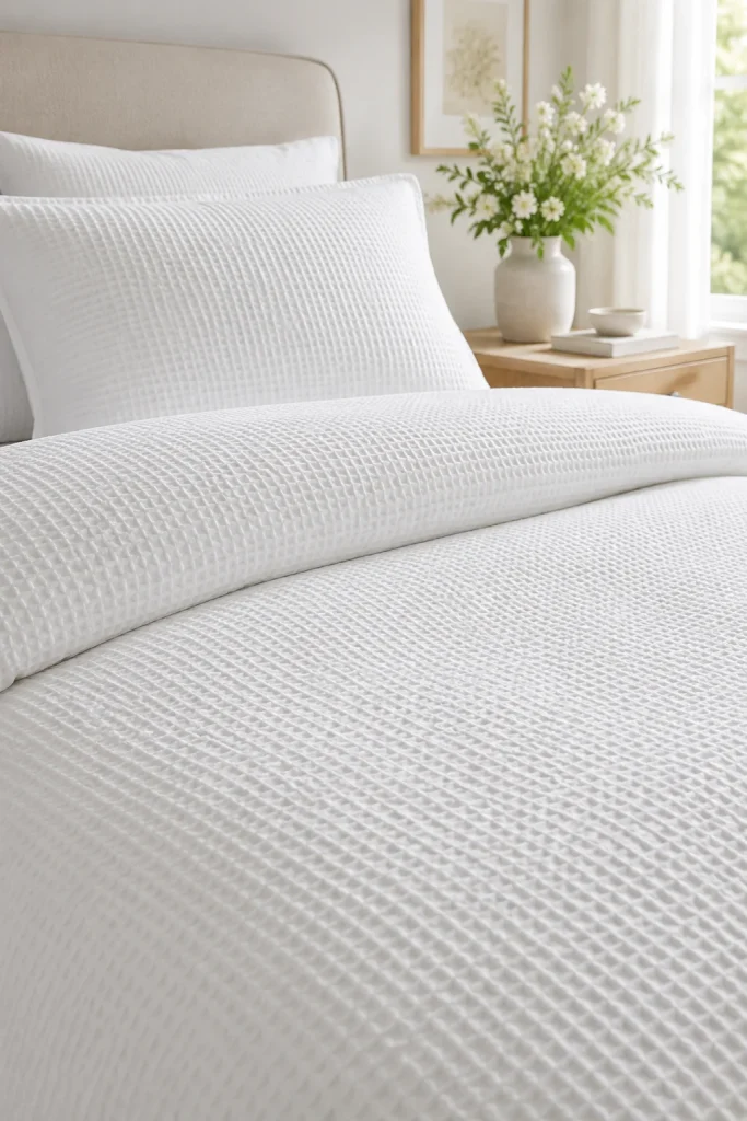  Use a Duvet Cover with Subtle Texture