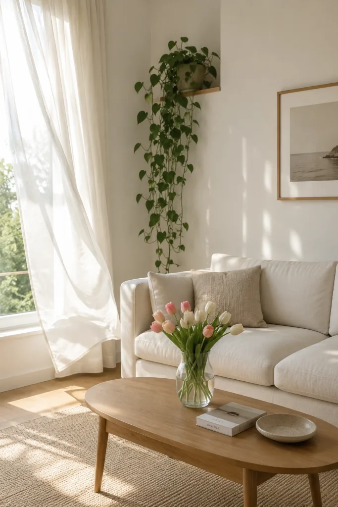 32 Spring Home Decor Ideas for a Fresh Stylish Seasonal Look 32 Keep It Simple and Personal