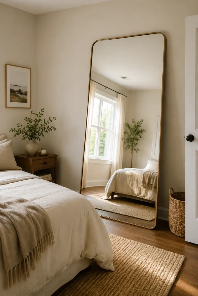 Use Mirrors to Make the Room Feel Bigger