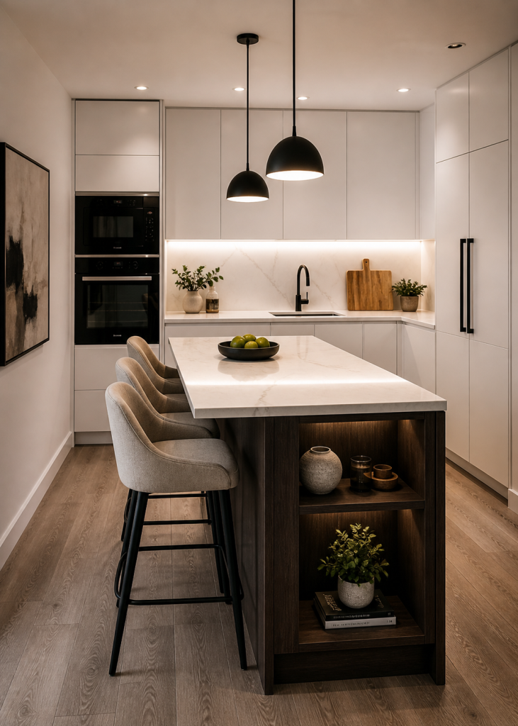 29 Modern Luxury Kitchen Ideas for Small Space Designs 7 7