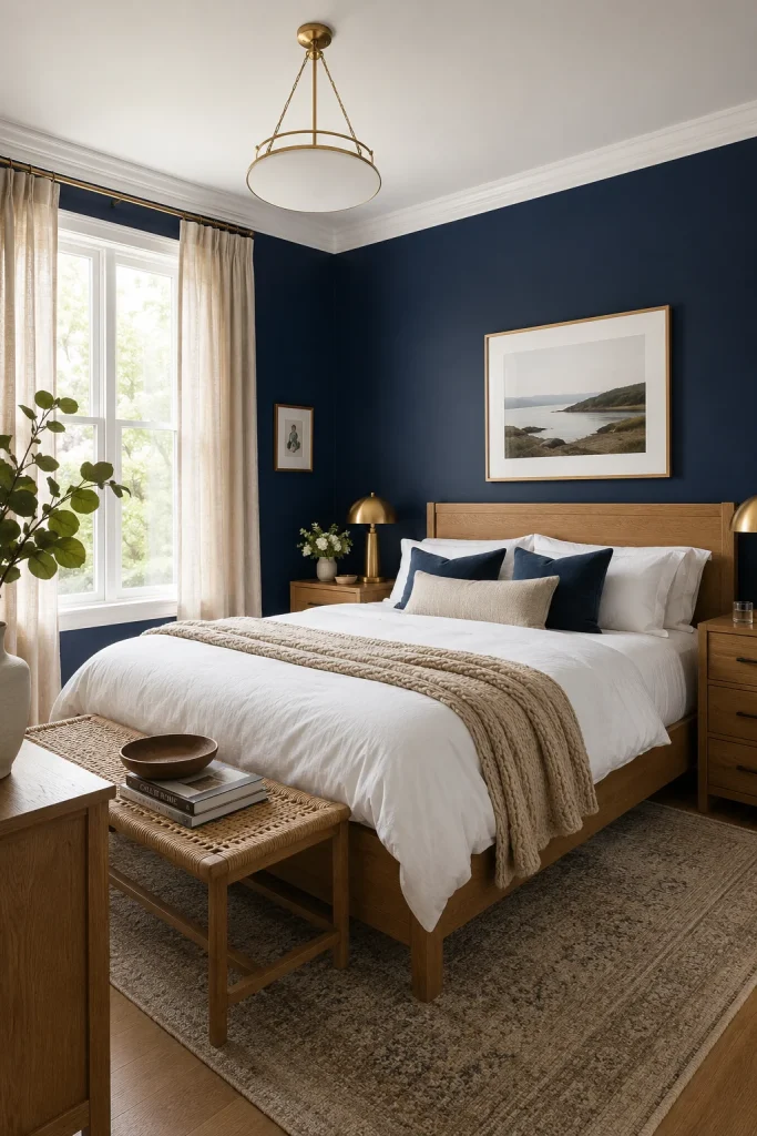 Dark Bedroom Designs with Moody Elegance & Style