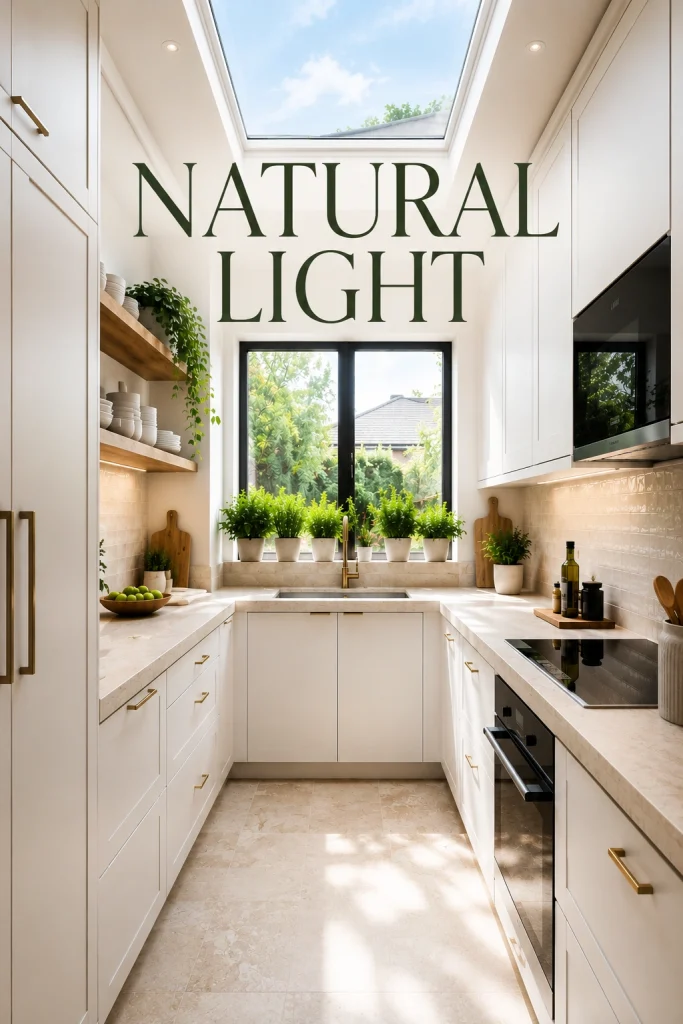 29 Modern Luxury Kitchen Ideas for Small Space Designs 13 Skylights and Natural Light Design