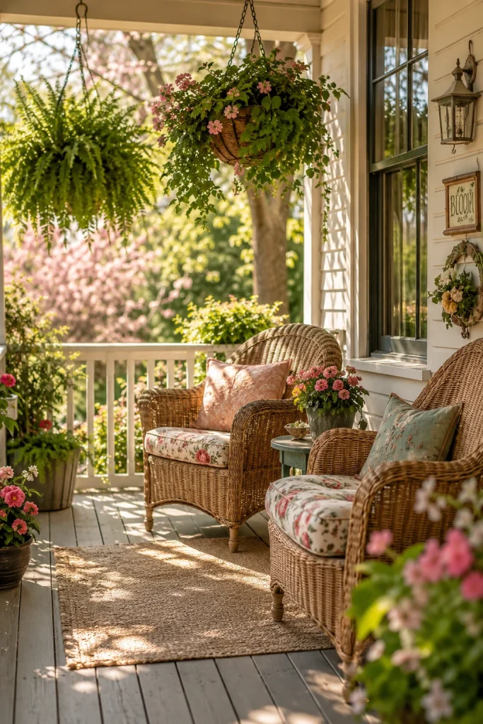 10. Wicker or Rattan Furniture Pieces