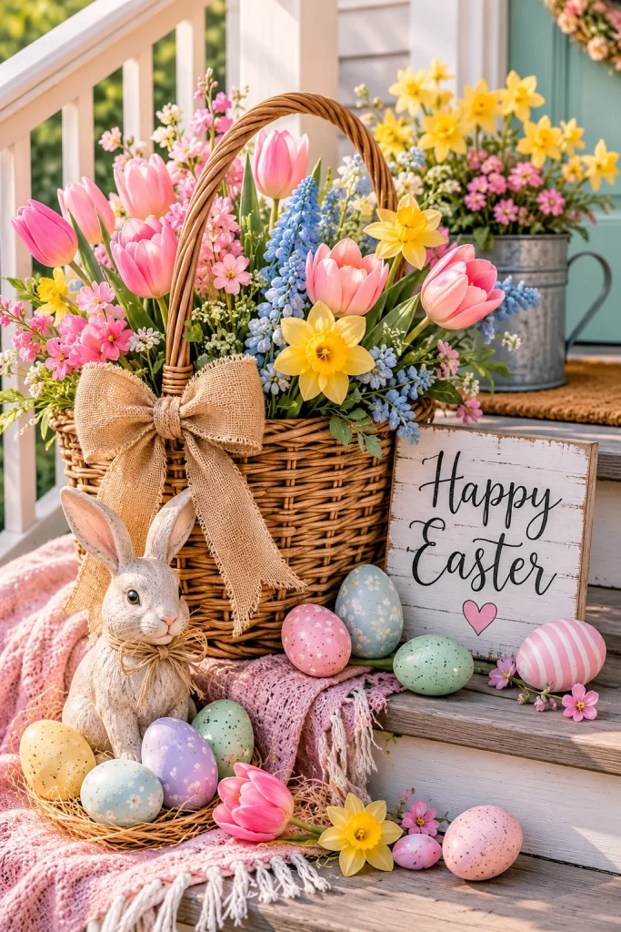 26. Easter-Inspired Accents for Early Spring