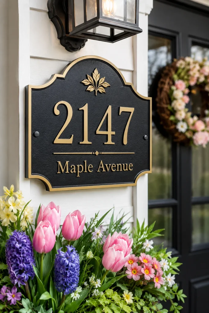 28. Personalised Address Plaque or Numbers